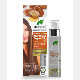 DR ORGANIC Moroccan Argan Oil Hair Treatment Serum 100ml