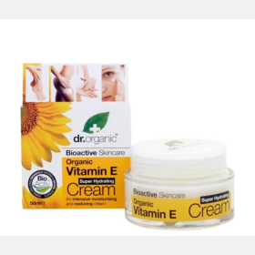 Vitamin E Super Hydrating Cream by Dr.Organic, 50ml