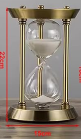 ساعة رملية متوسطة